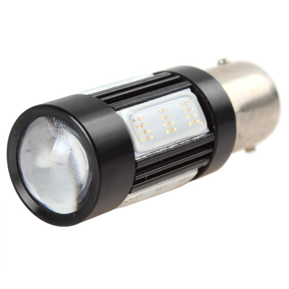 360 degree 1156 25w cob led car fog light bulb 9v - 24v blue light car daytime driving lamps drl led daytime running light
