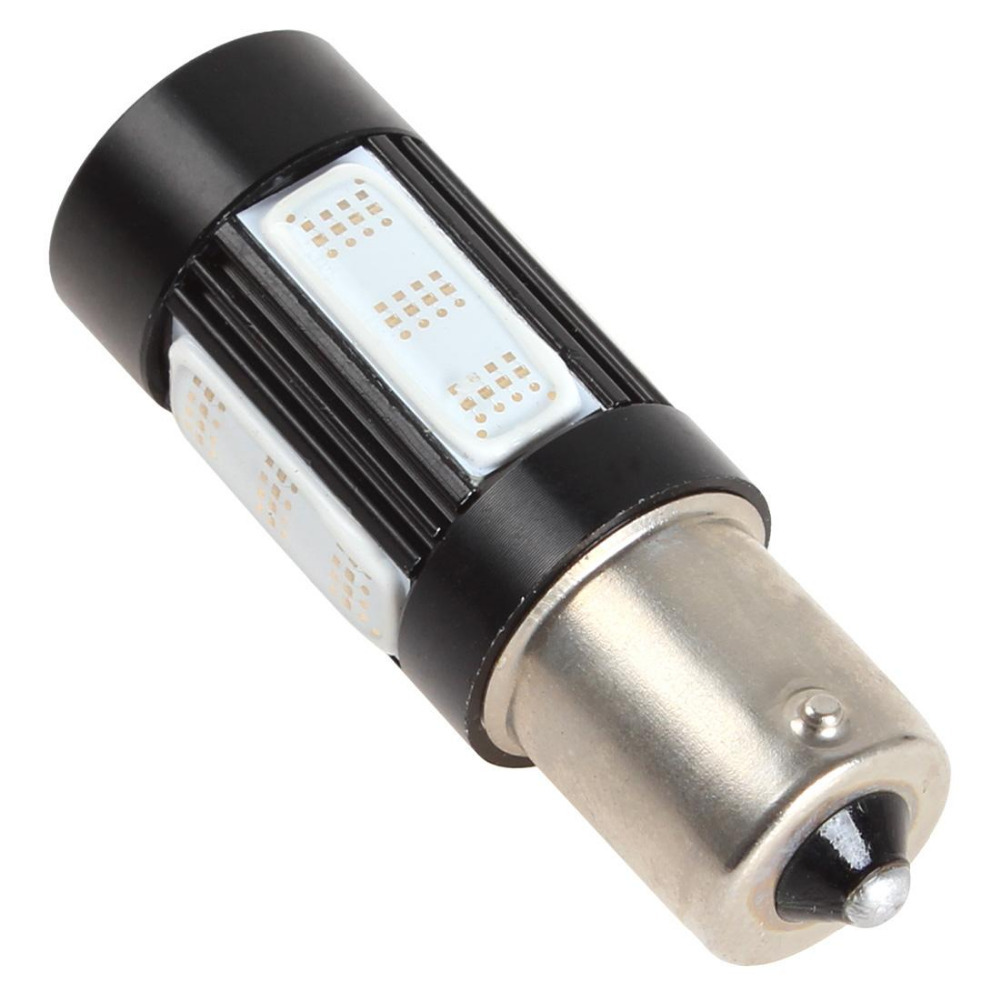 360 degree 1156 25w cob led car fog light bulb 9v - 24v blue light car daytime driving lamps drl led daytime running light