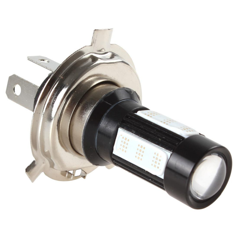 360 degree h4 blue light 25w cob led car fog light 9v - 24v auto car fog lamps drl daytime driving running light bulb