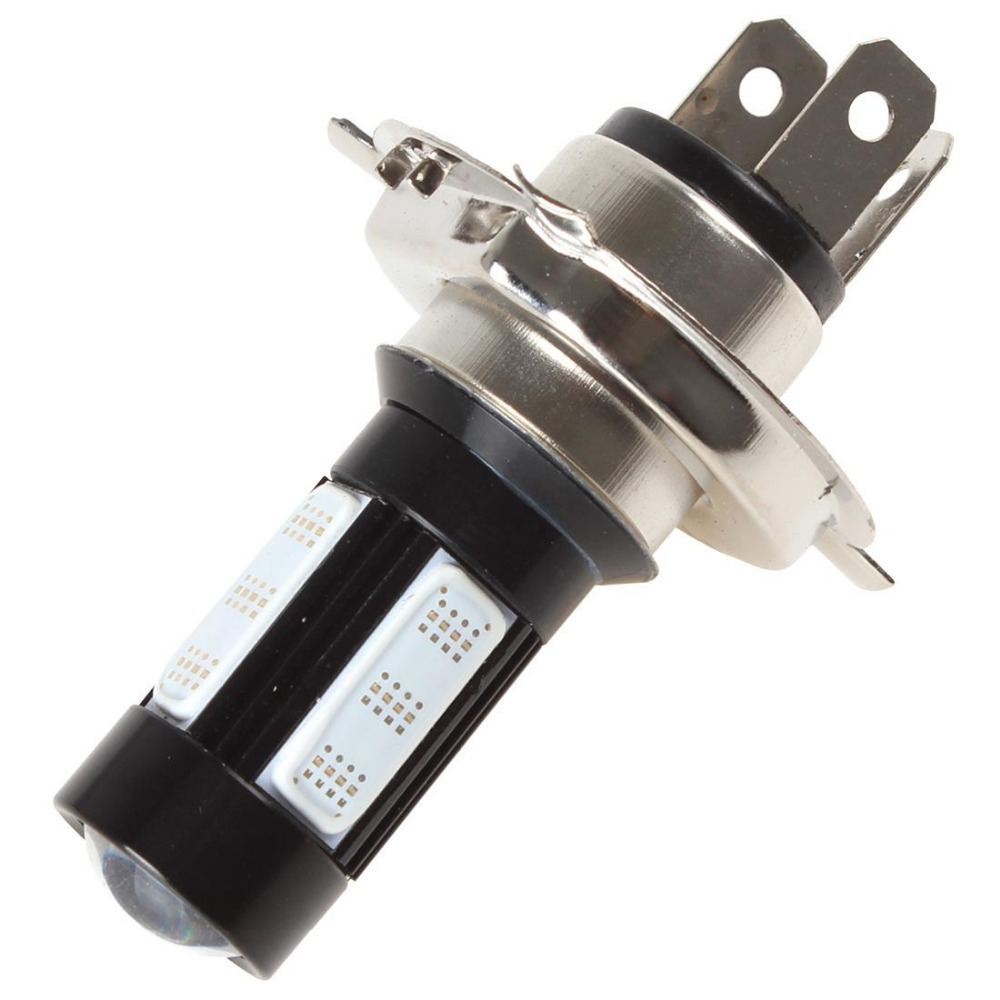 360 degree h4 blue light 25w cob led car fog light 9v - 24v auto car fog lamps drl daytime driving running light bulb