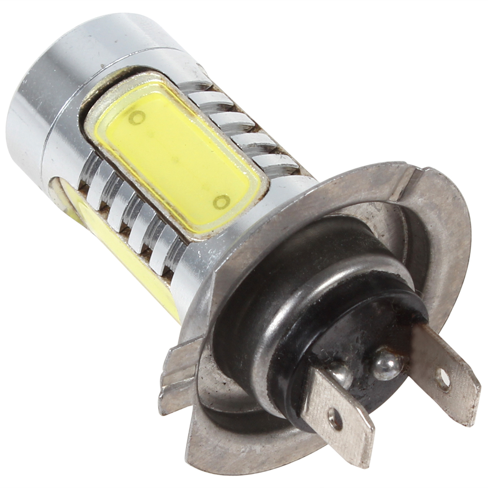 380lm 7.5w h7 5 led car fog parking light bulb foglights bright white led auto car fog lamp foglamp