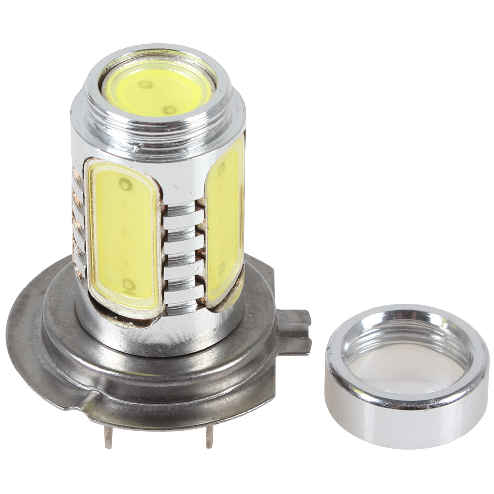 380lm 7.5w h7 5 led car fog parking light bulb foglights bright white led auto car fog lamp foglamp