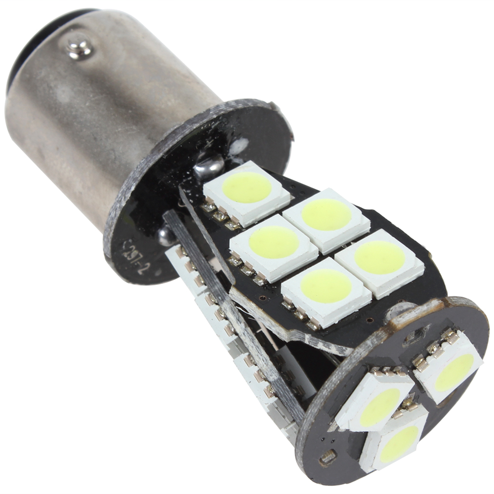 3pcs! 12v 2.5w 1157 / bay15d smd 5050 led canbus no obc error car signal light car turn brake parking tail fog marker light lamp