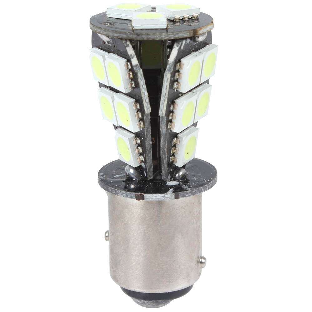 3pcs! 12v 2.5w 1157 / bay15d smd 5050 led canbus no obc error car signal light car turn brake parking tail fog marker light lamp