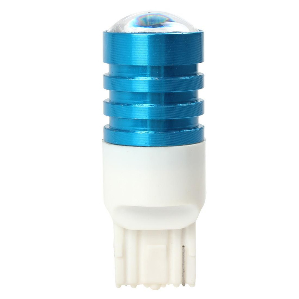 4pcs! 5w t20 car reverse backup lights cree r5 led lens high power rogue auto car brake lamp bulb