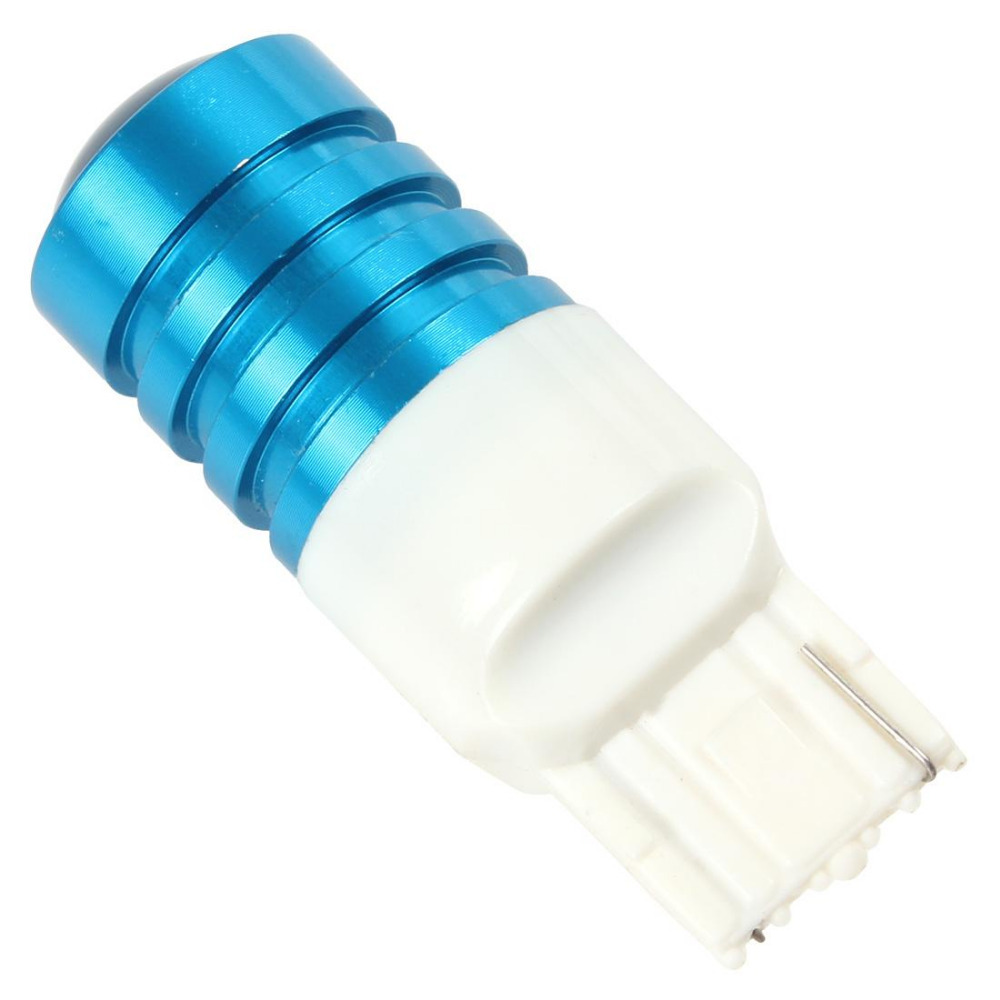 4pcs! 5w t20 car reverse backup lights cree r5 led lens high power rogue auto car brake lamp bulb