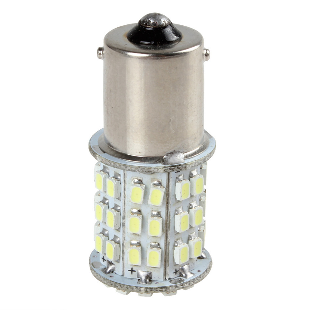 4pcs! dc 12v 1156-1206-64 smd white led car reverse light bulb auto car brake turn signal light car fog lamps