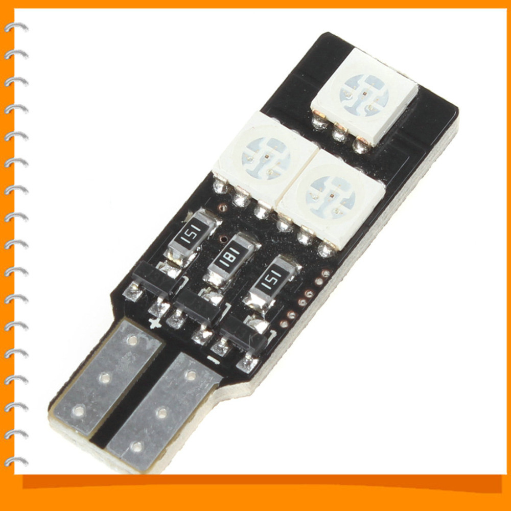 4pcs! t10 5050-6smd colorful led light bulbs rgb multimodal show wide light car reading door lamp 4pcs! t10 5050-6smd colorful led light bulbs rgb multimodal show wide light car reading door lamp