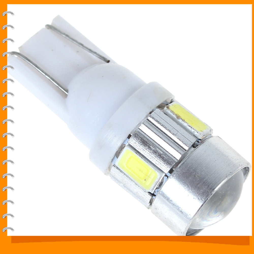 5pcs! 12v 2w t10 168 w5w led car light bulb auto car brake turn signal parking tail reverse lamp with 6x 5730 high power smd les 5pcs! 12v 2w t10 168 w5w led car light bulb auto car brake turn signal parking tail reverse lamp with 6x 5730 high power smd les