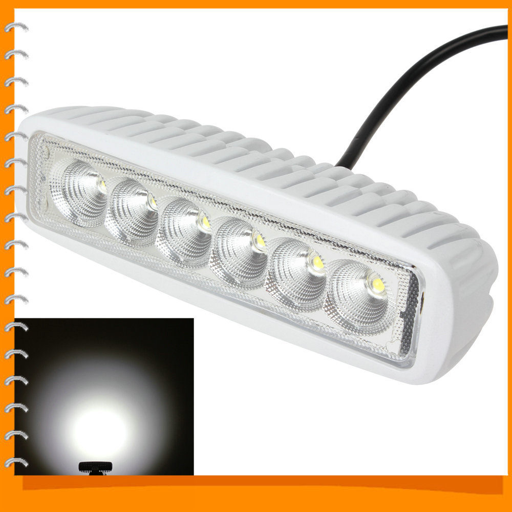 6 inch 12v/24v 1550lm 18w waterproof led light bar flood / spot light car work light for truck / trailer / suv / atv / offroad 6 inch 12v/24v 1550lm 18w waterproof led light bar flood / spot light car work light for truck / trailer / suv / atv / offroad
