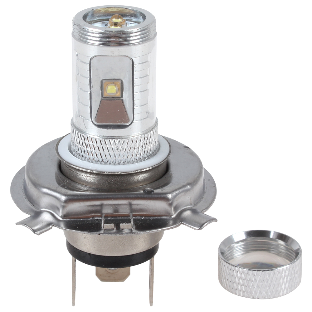 650lm 30w h4 ultra bright 6 x cree led car headlight fog light bulb energy-saving auto car fog lamp foglights dropship