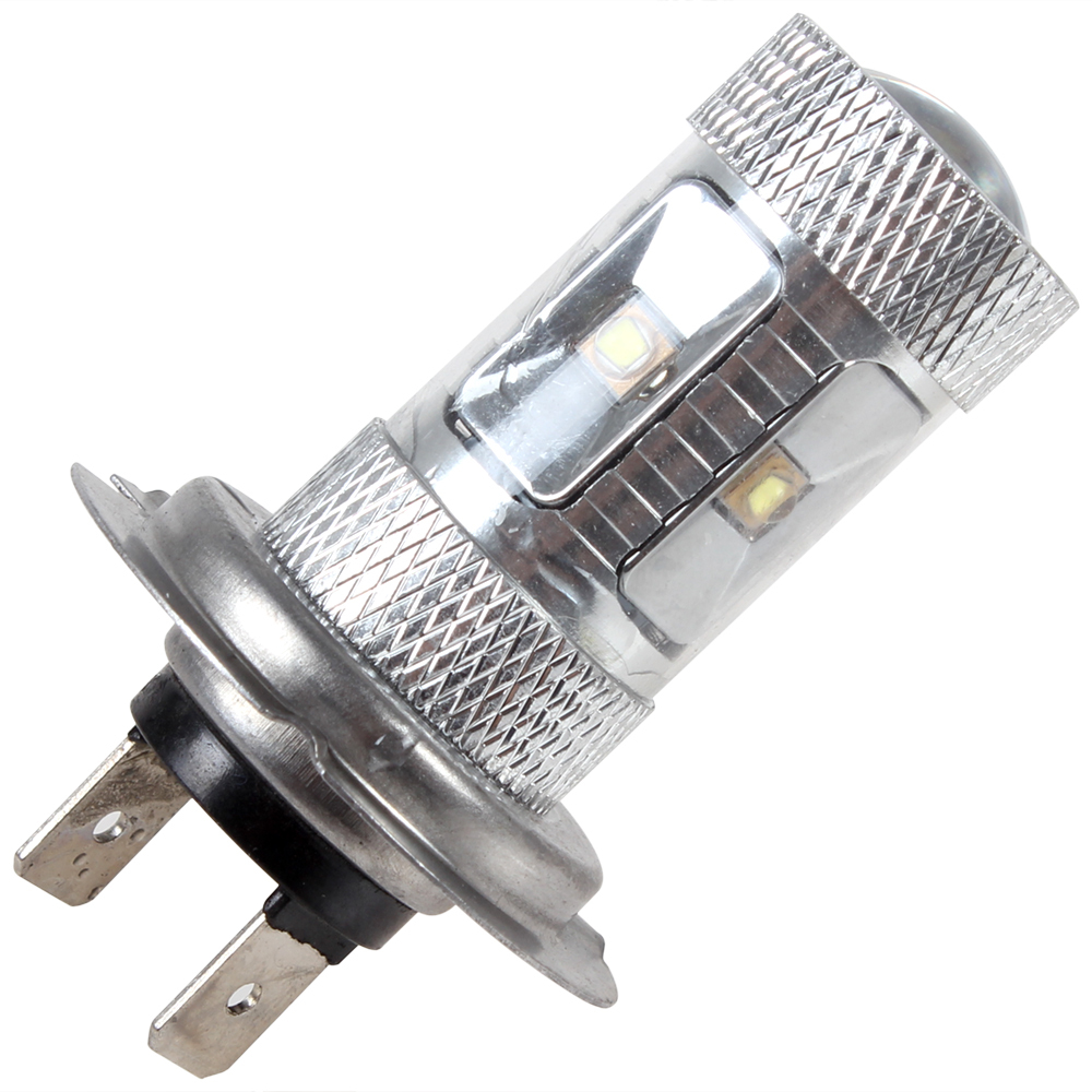 650lm 30w h7 6 x cree led car headlight fog light bulb energy-saving ultra bright auto car led fog lamp foglights