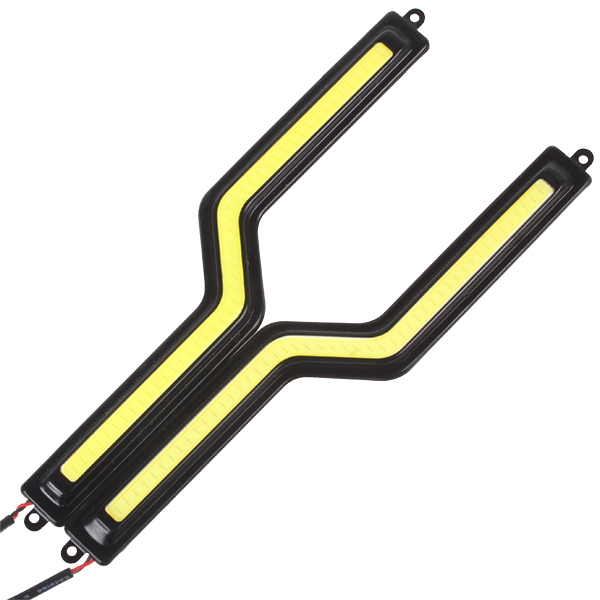 6w 48pcs led car daytime running light drl aluminum waterproof auto car driving light fog lamps