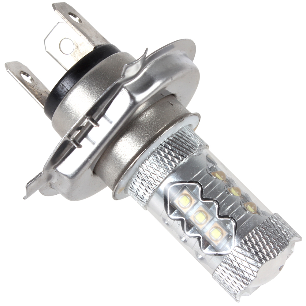 80w h4 osram chip high bright 16 led car fog light bulb auto car led fog lamp foglights with 360 degrees beam
