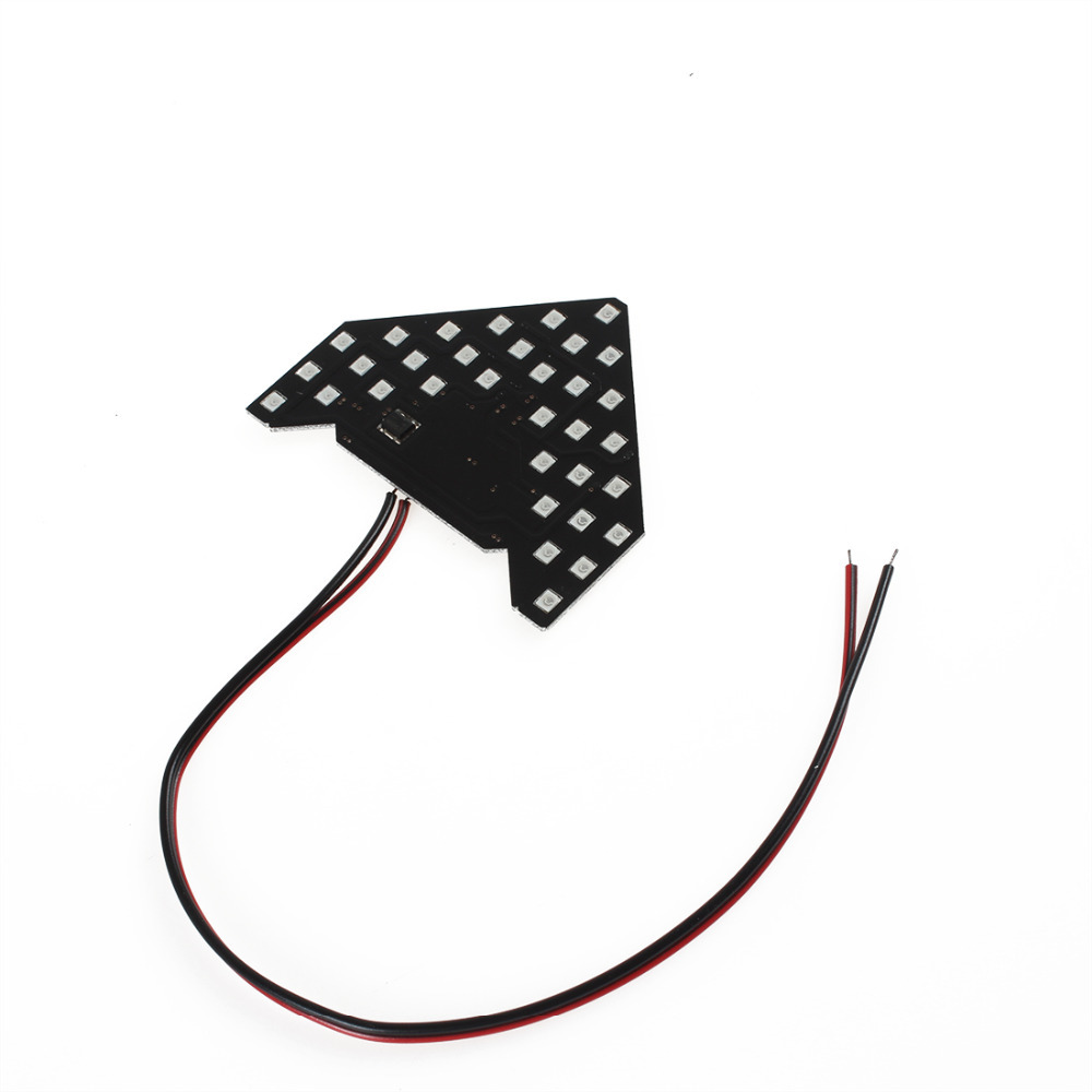 energy saving 33 smd led side mirror arrow panel indicator turning signal yellow light lamp for auto car suv truck