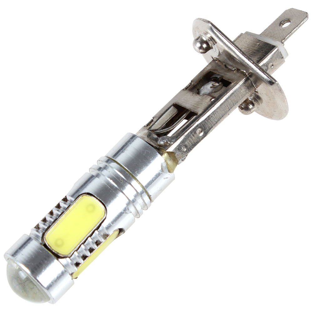 h1 universal 12v 5 x 1.5w led car fog light bulb high power super bright car headlight fog lamp