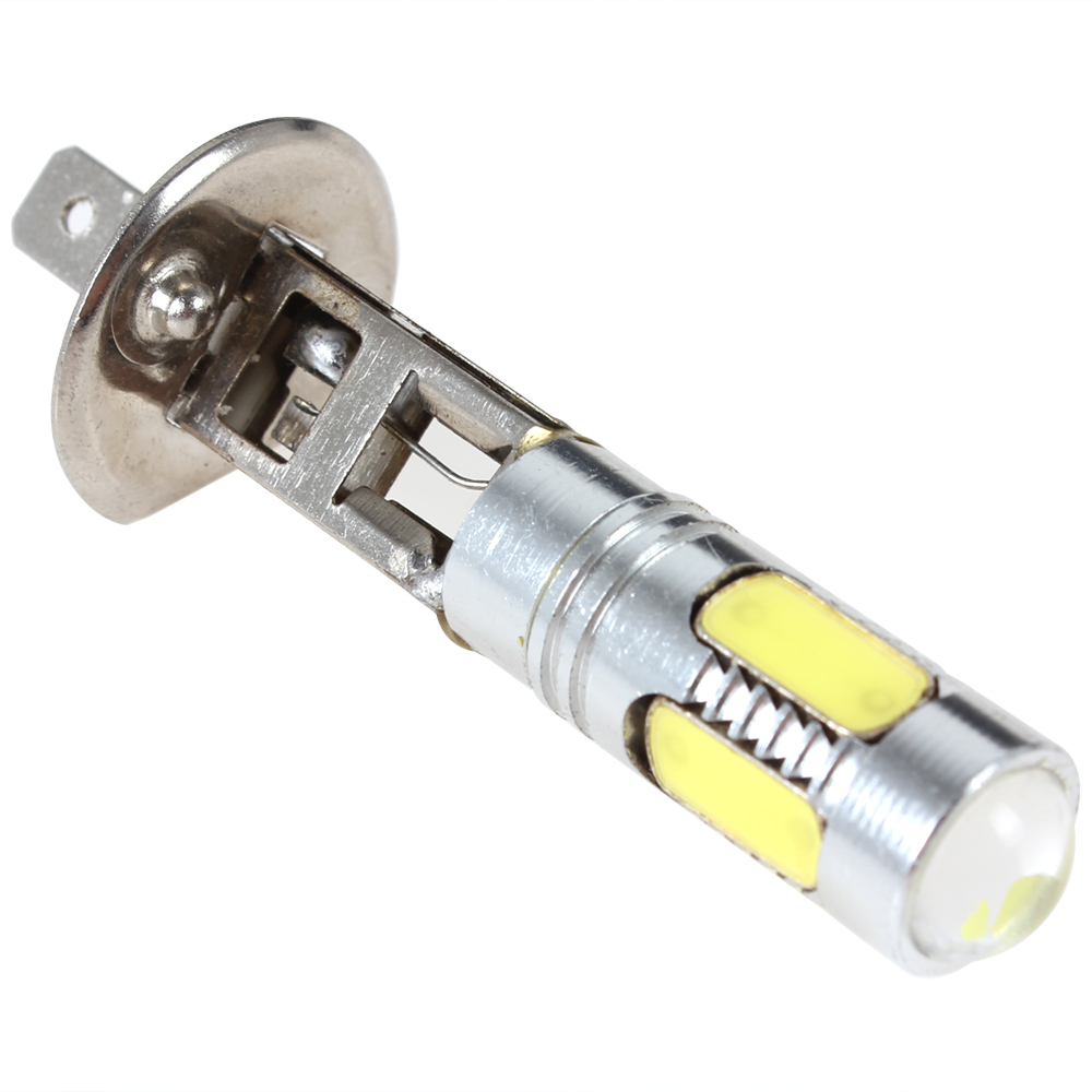h1 universal 12v 5 x 1.5w led car fog light bulb high power super bright car headlight fog lamp