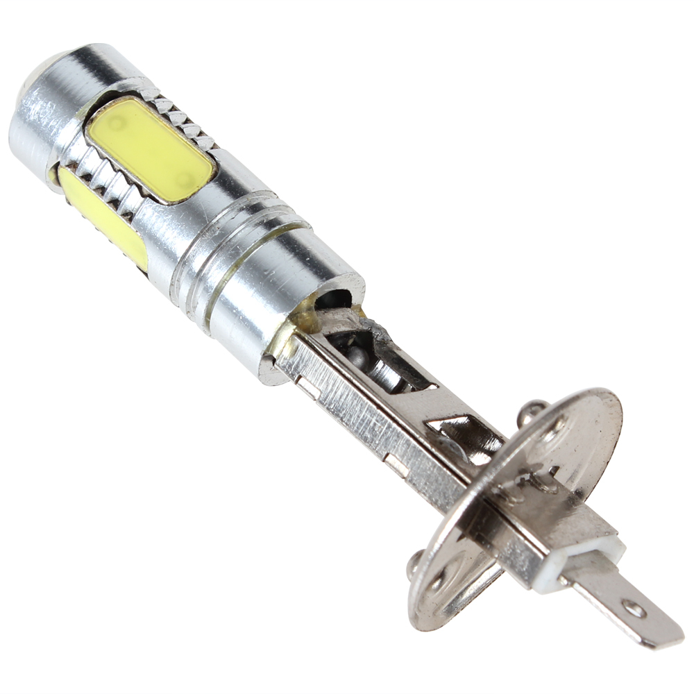h1 universal 12v 5 x 1.5w led car fog light bulb high power super bright car headlight fog lamp