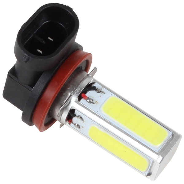 h11 20w pure white 4x cob led car fog light bulb auto car parking lamp