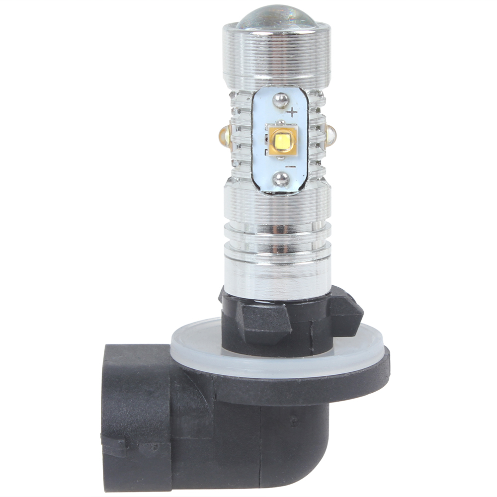 h27 881 12v 25w 5 super white cree led car fog light car daytime running light drl fog lamp with clean lens