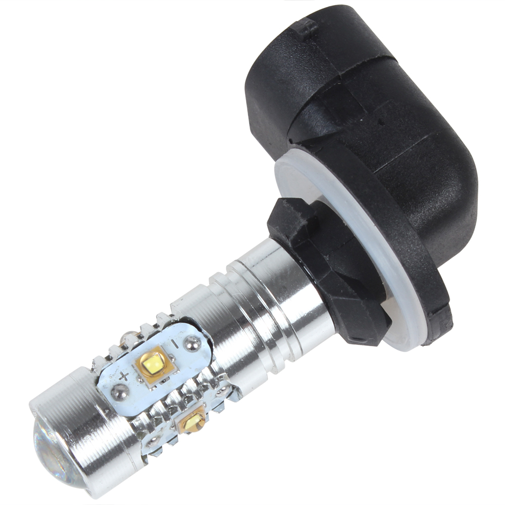 h27 881 12v 25w 5 super white cree led car fog light car daytime running light drl fog lamp with clean lens
