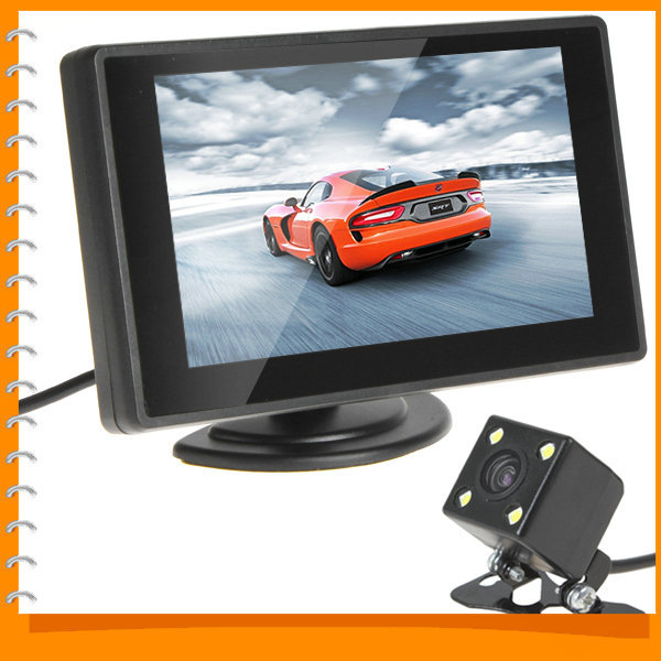 4.3 inch color tft lcd 480 x 272 car rear view monitor parking + 420tvl night vision car rearview reverse camera 170 wide angle 4.3 inch color tft lcd 480 x 272 car rear view monitor parking + 420tvl night vision car rearview reverse camera 170 wide angle