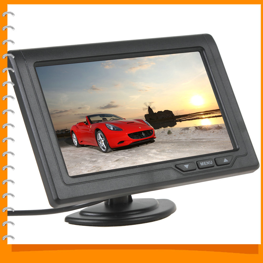 4.3 inch color tft lcd 480 x 272 car rear view monitor vehicle auto car rearview reverse monitor parking for camera dvd vcd 4.3 inch color tft lcd 480 x 272 car rear view monitor vehicle auto car rearview reverse monitor parking for camera dvd vcd