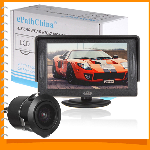 4.3 inch color tft lcd car rear view monitor car reverse parking monitor + cmd car rearview camera 4.3 inch color tft lcd car rear view monitor car reverse parking monitor + cmd car rearview camera