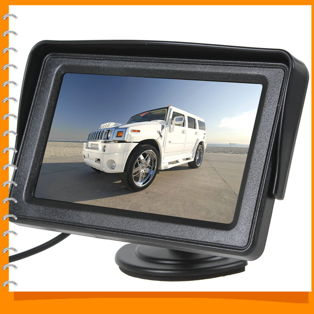 4.3 inch color tft lcd car rearview monitor 2 video input 480 x 272 car parking backup monitor support car rear-view syste 4.3 inch color tft lcd car rearview monitor 2 video input 480 x 272 car parking backup monitor support car rear-view syste