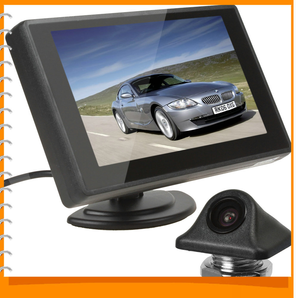 4.3 inch color tft lcd car rearview monitor parking + e335 170 degree night vision waterproof auto car rear view reverse camera 4.3 inch color tft lcd car rearview monitor parking + e335 170 degree night vision waterproof auto car rear view reverse camera