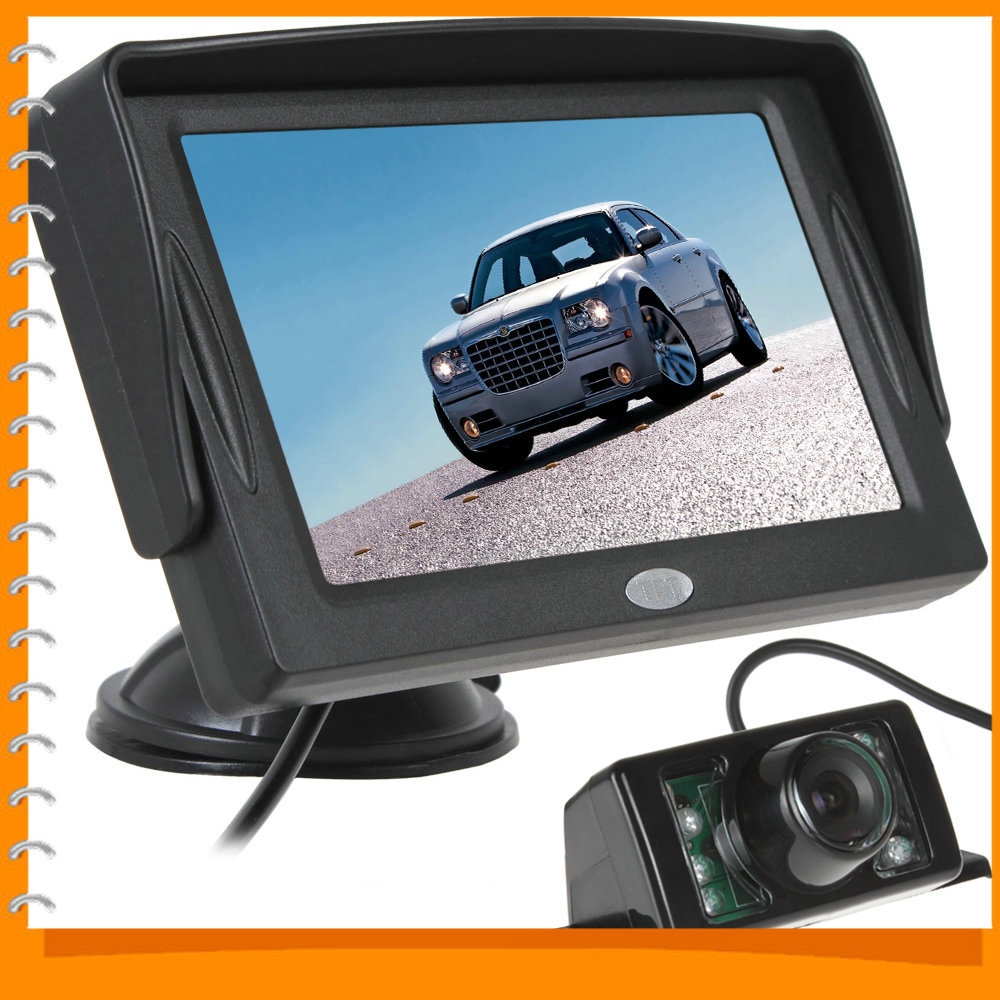 4.3 inch color tft lcd pocket-sized car rear view monitor parking + 7 ir lights waterproof car rearview reverse backup camera 4.3 inch color tft lcd pocket-sized car rear view monitor parking + 7 ir lights waterproof car rearview reverse backup camera