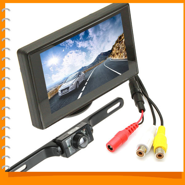 4.3 inch digital color tft lcd car rear view monitor 4.3'' rearview parking + wireless waterproof night vision reverse camera 4.3 inch digital color tft lcd car rear view monitor 4.3'' rearview parking + wireless waterproof night vision reverse camera