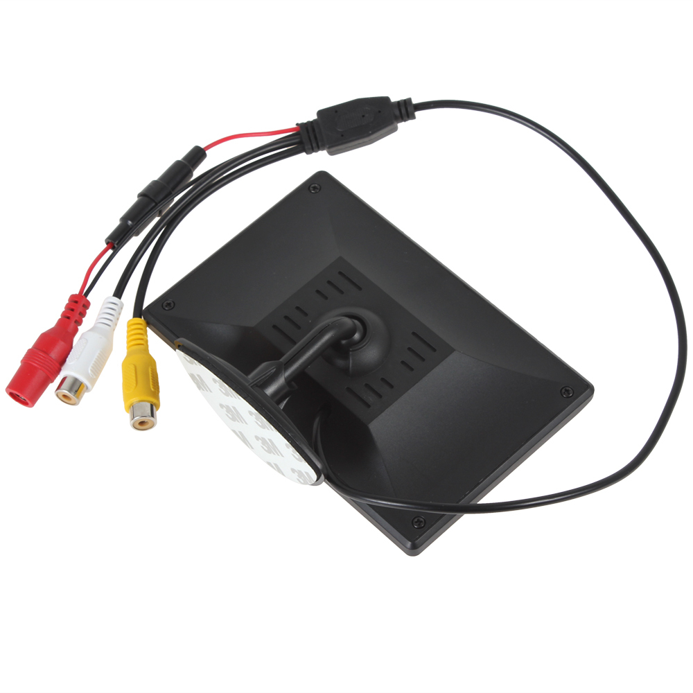 4.3 inch tft lcd car rear view monitor auto car rearview parking monitor + night vision waterproof car reverse backup camera