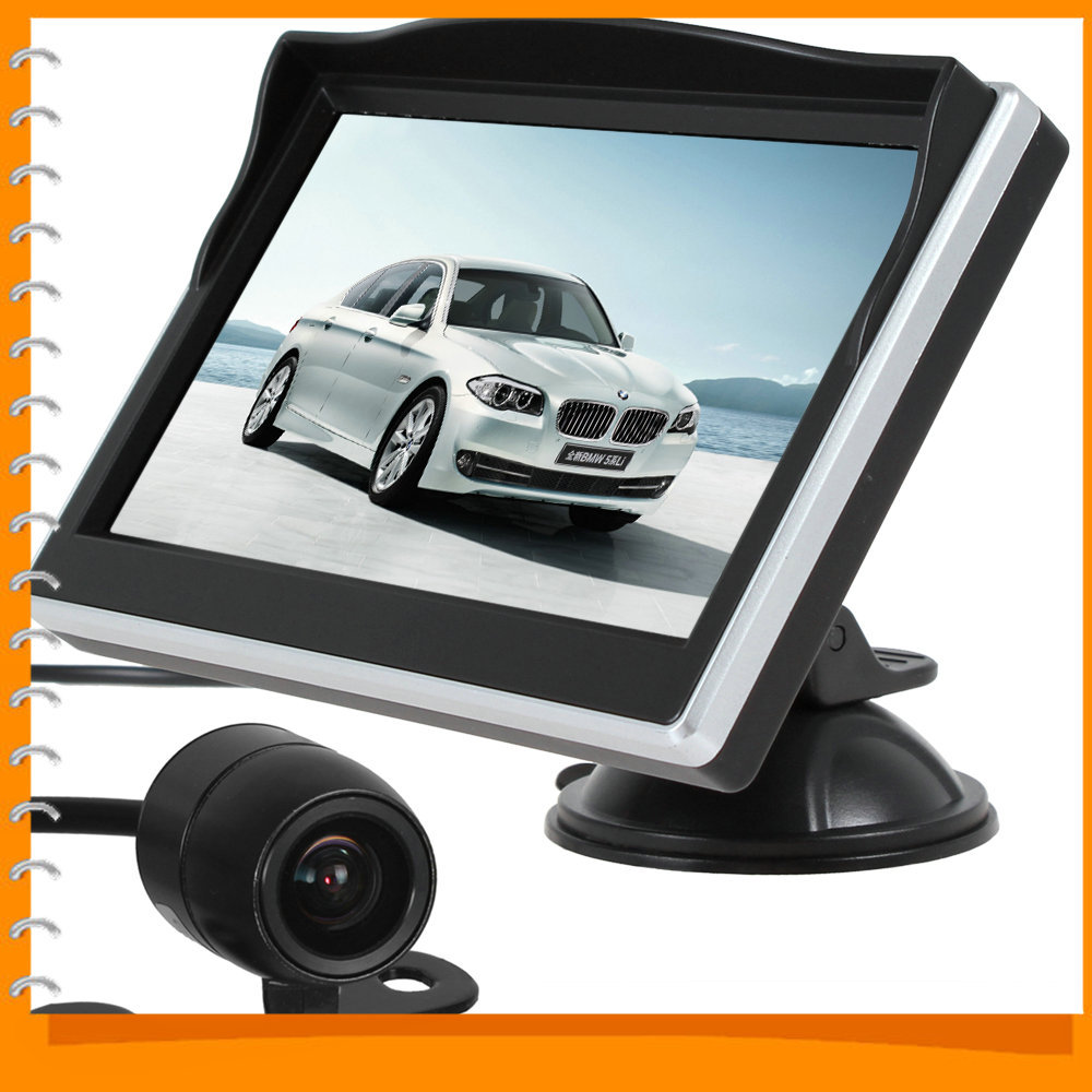5 inch tft lcd 480 x 272 hd digital car rear view monitor parking + 18mm color waterproof car reverse rearview backup camera 5 inch tft lcd 480 x 272 hd digital car rear view monitor parking + 18mm color waterproof car reverse rearview backup camera