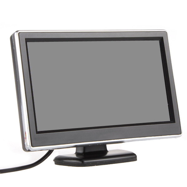 5 inch tft lcd display car rear view monitor auto car parking reverse monitor + 420tvl cmos car rear view backup camera