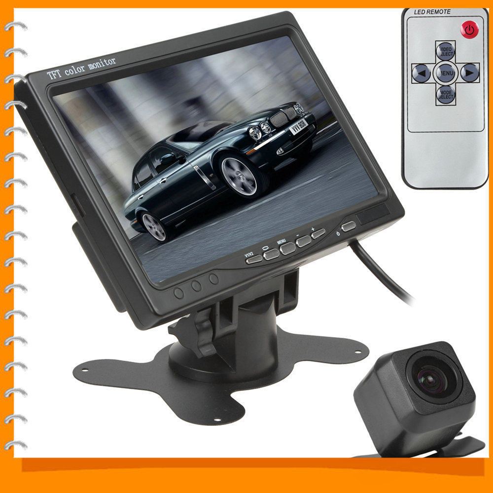 7 inch color tft lcd car rear view monitor auto car rearview parking monitor + night vision waterproof car reverse backup camera 7 inch color tft lcd car rear view monitor auto car rearview parking monitor + night vision waterproof car reverse backup camera