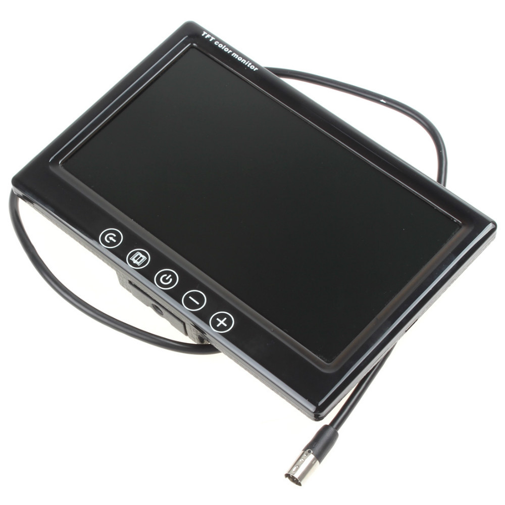 7 inch tft color lcd stand-alone headrest car rear view monitor car reverse parking monitor with 800 x 480 resolution