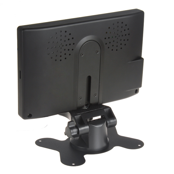 7 inch tft lcd color car rearview monitor headrest parking 7'' monitor 2 video input for dvd vcr + car reverse rear view camera