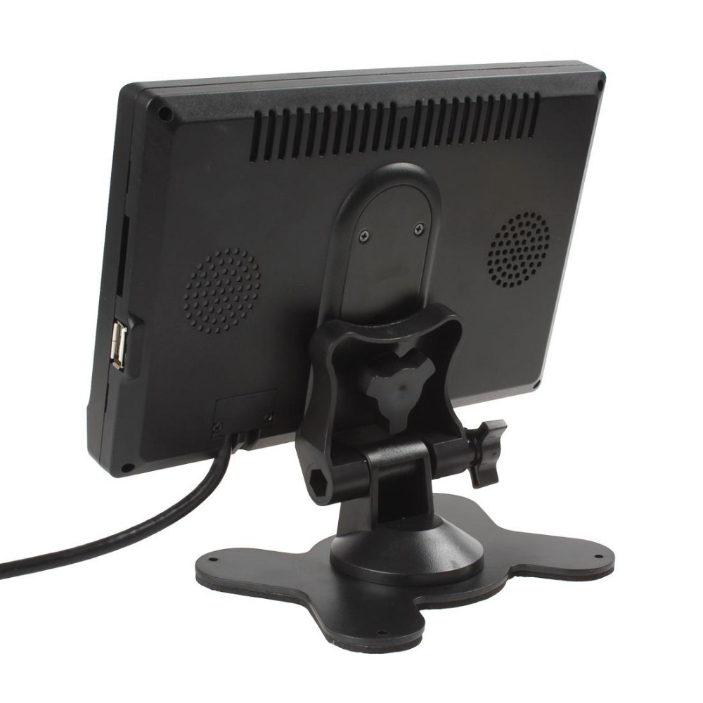 7 inch tft lcd color mp5 car rear view monitor 2ch video audio input auto car rearview monitor parking support 1080p video play