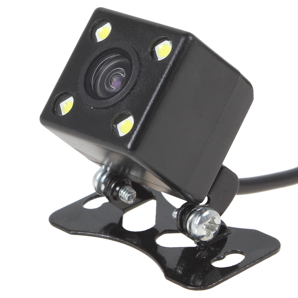 univeral 4.3 inch tft lcd auto car rear view mirror monitor parking + night vision car rearview reverse camera 170 wide angle