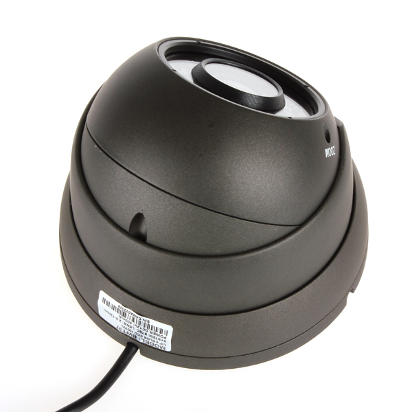 1/3 '' effio-e 700tvl ccd ir waterproof dome video cctv camera for indoor outdoor security + 2mp varifocal zoom osd menu