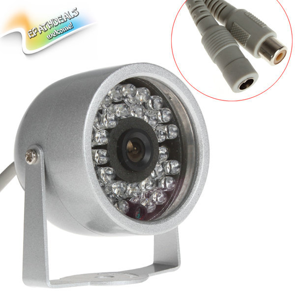 1 / 3 inch cmos 380tvl security cctv camera color wired 30 ir led night vision cctv camera indoor surveillance camera
