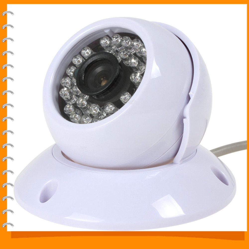 1/4" cmos 1000tvl indoor cctv camera security video surveillance camera white 3.6mm lens 30 leds ir dome camera 1/4" cmos 1000tvl indoor cctv camera security video surveillance camera white 3.6mm lens 30 leds ir dome camera