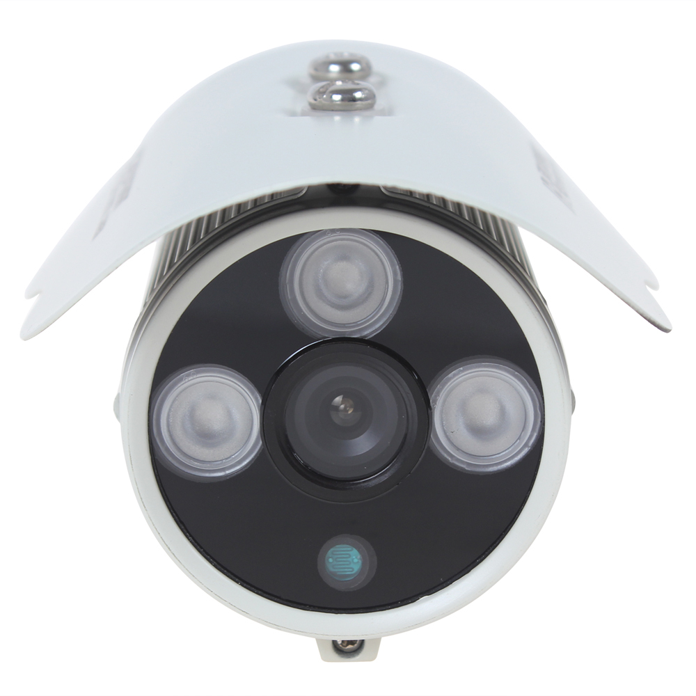 1200 tvl hd 6mm outdoor cctv camera security 1/4" cmos 1024 x 768 infrared ir night vision waterproof bullet digital cctv camera