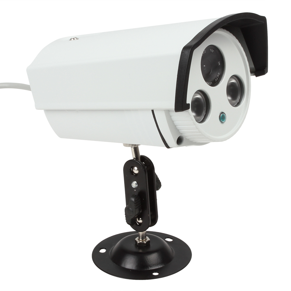 1200tvl hd 1/3" cmos color security cctv camera infrared night vision bullet indoor outdoor waterproof cctv camera with ir-cut