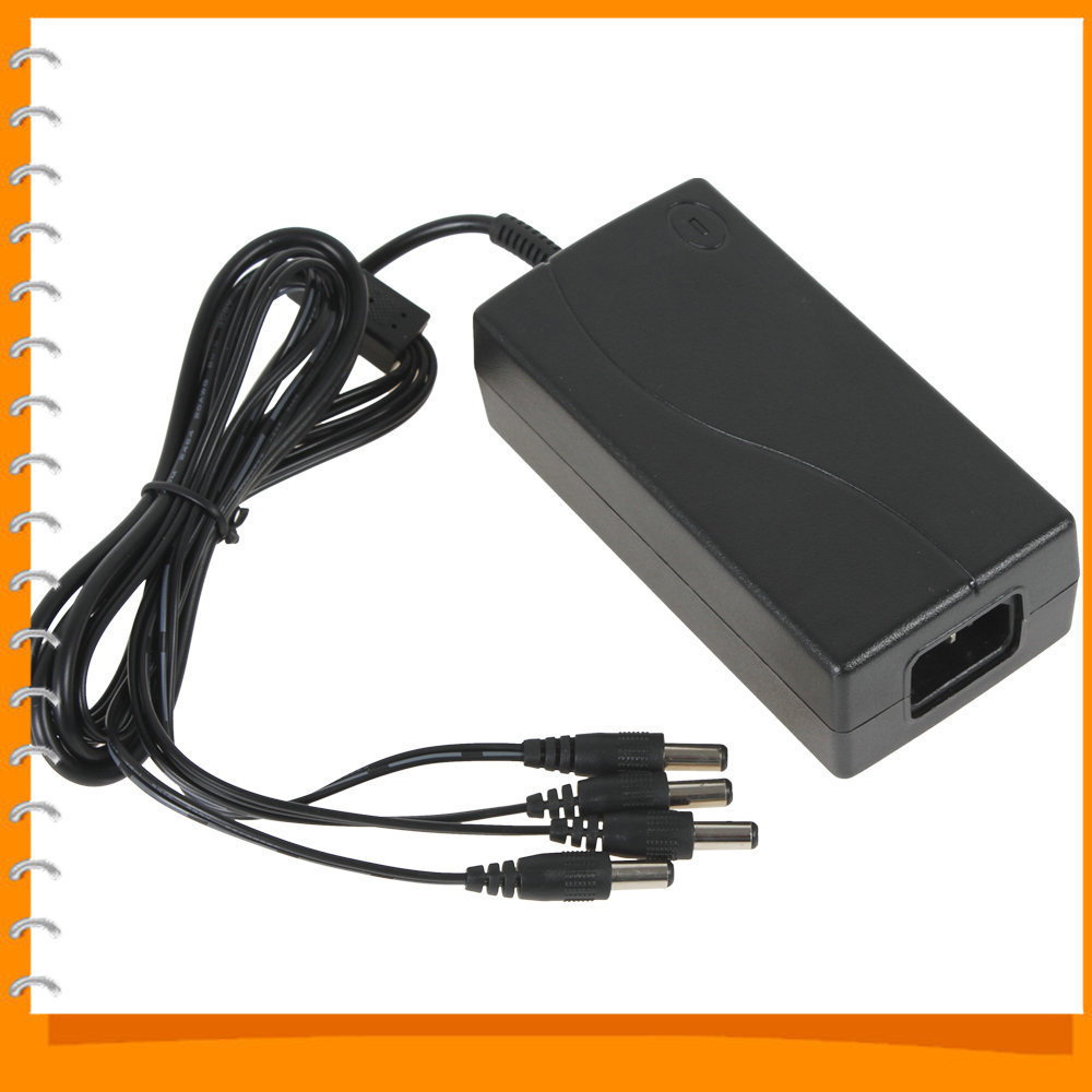 12v 5a cctv power supply adapter & 1 split 4 power cable adapter for cctv camera cctv system 12v 5a cctv power supply adapter & 1 split 4 power cable adapter for cctv camera cctv system