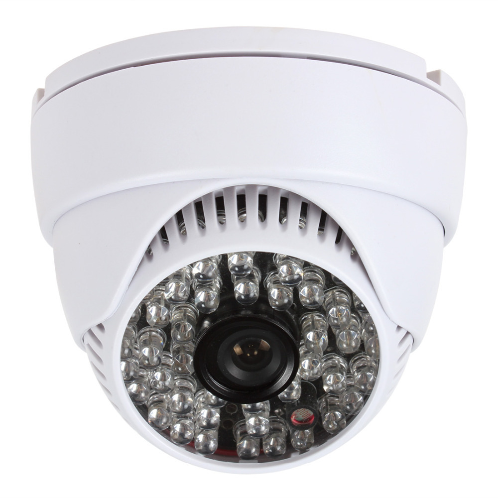 hd 800tvl 1/3 cmos cctv camera dome camera 3.6mm lens wide angle view 48 ir leds night vision security video surveillance camera