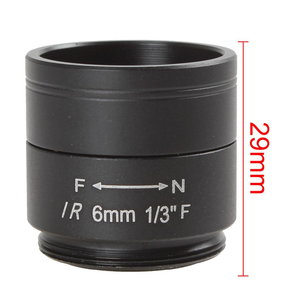 high definition ir cctv lens 6mm / f1.2 1/3" 1.3mp cs mount security cctv camera lens