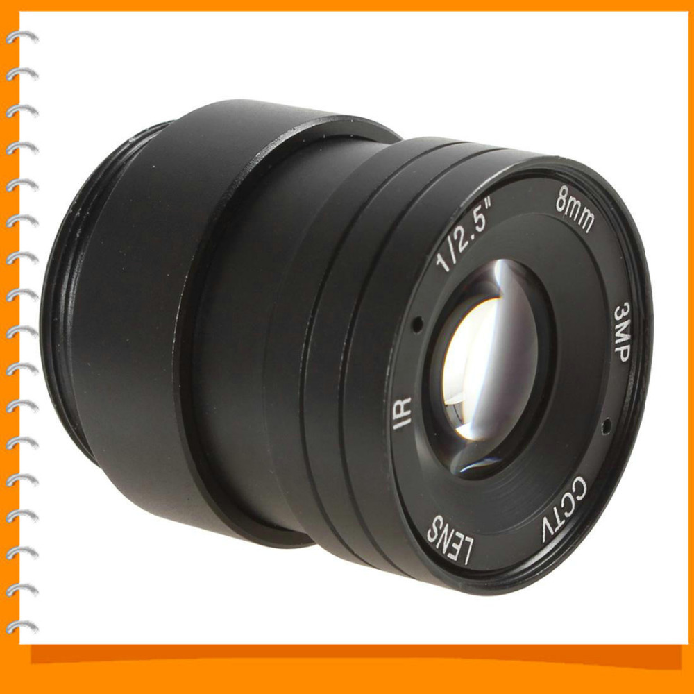 high definition ir cctv lens 8mm 3mp 1/2.5" f1.4 46 degree security cctv camera lens high definition ir cctv lens 8mm 3mp 1/2.5" f1.4 46 degree security cctv camera lens