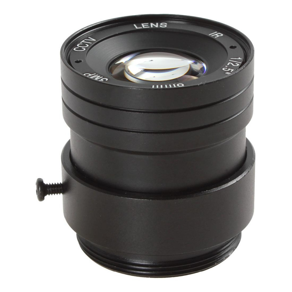 high definition ir cctv lens 8mm 3mp 1/2.5" f1.4 46 degree security cctv camera lens